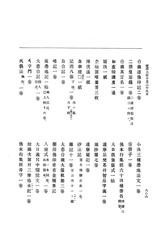 『大日本史料』 1編 1 仁和 3年 8月～寛平3年12月 p.806