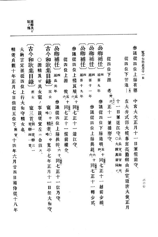 『大日本史料』 1編 2 寛平 4年正月～延喜元年10月 p.200