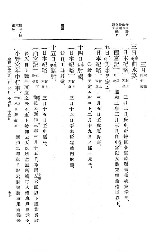 『大日本史料』 1編 11 応和元年12月～康保4年5月 p.77