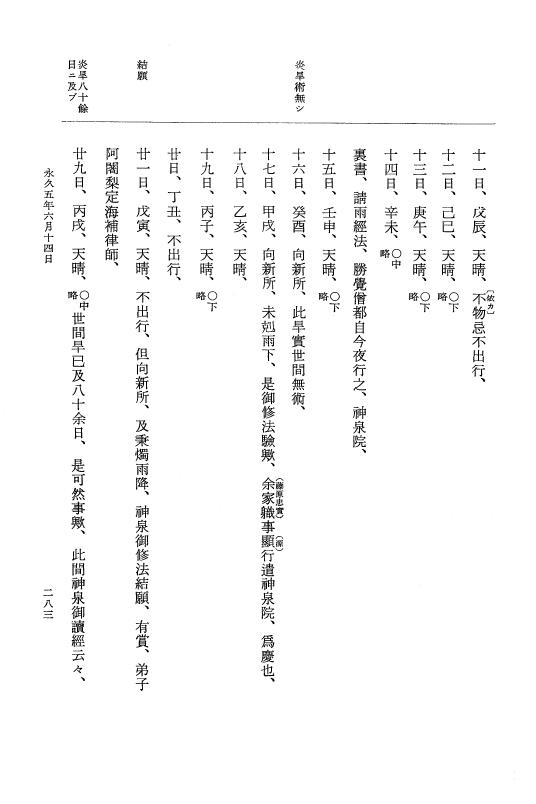 『大日本史料』 3編 18 永久4年12月～永久5年12月 p.283