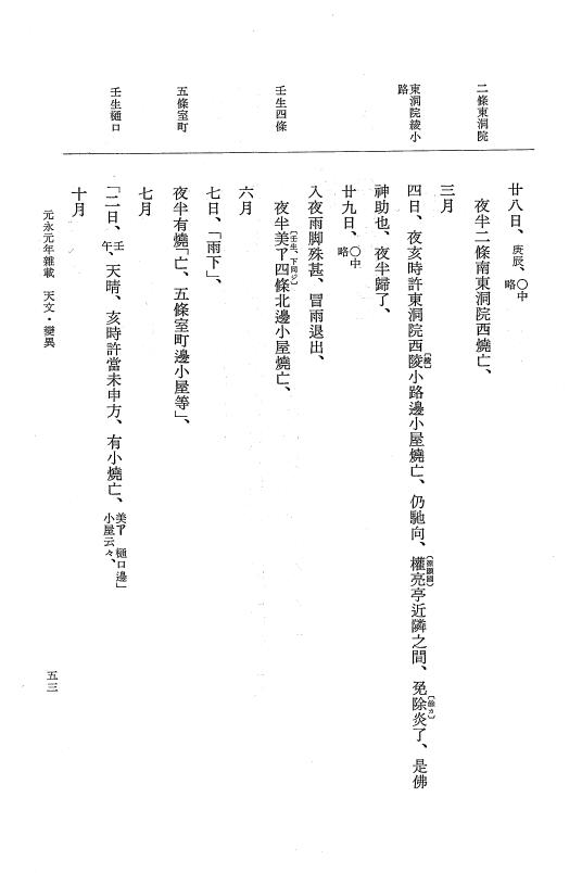 『大日本史料』 3編 21 元永元年12月～元永2年3月 p.53
