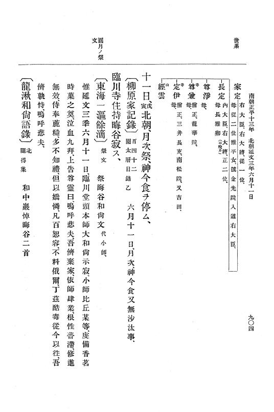 『大日本史料』 6編 21 延文元年12月～延文3年8月 p.904
