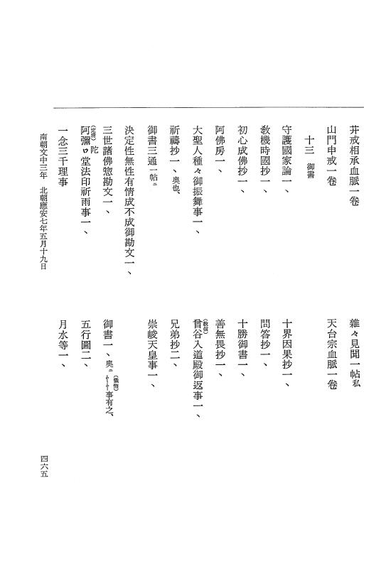 『大日本史料』 6編 40 応安7年正月～応安7年5月 p.465