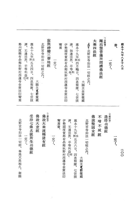 『大日本史料』 7編 16 応永19年8月 p.200