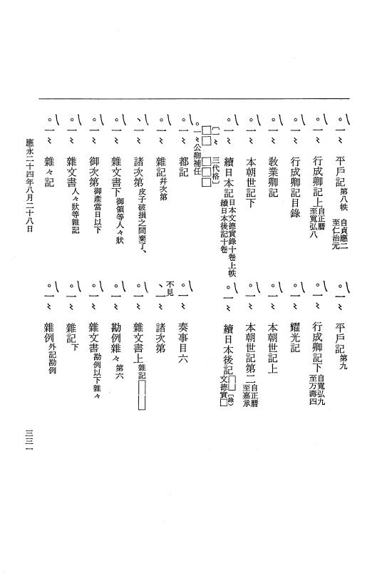 『大日本史料』 7編 27 応永24年2月～同年8月 p.331