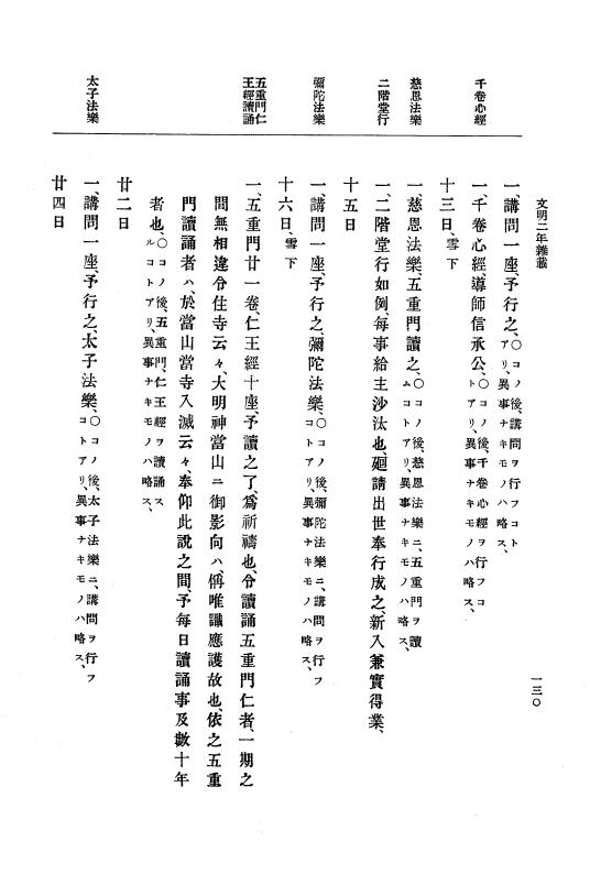 『大日本史料』 8編 4 文明2年雑載～同3年11月 p.130