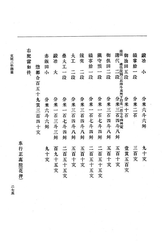 『大日本史料』 8編 4 文明2年雑載～同3年11月 p.275