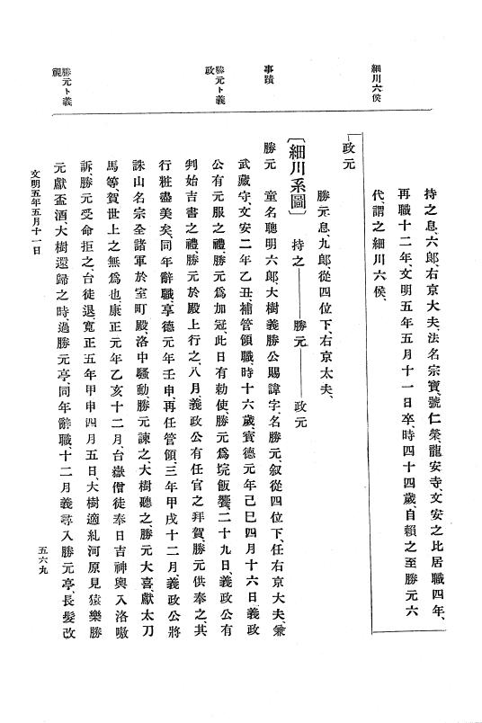 『大日本史料』 8編 6 文明4年12月～同5年8月 p.569