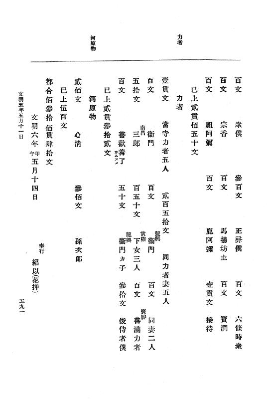 『大日本史料』 8編 6 文明4年12月～同5年8月 p.591