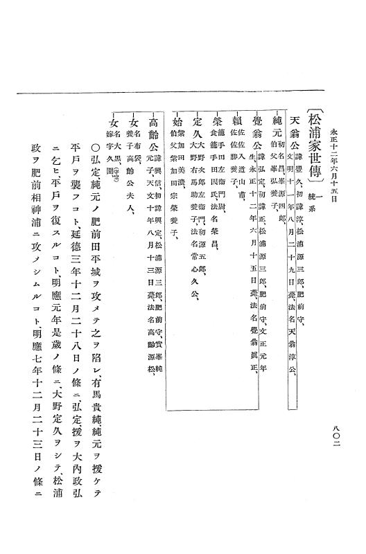 『大日本史料』 9編 5 永正11年正月－永正12年12月 p.802