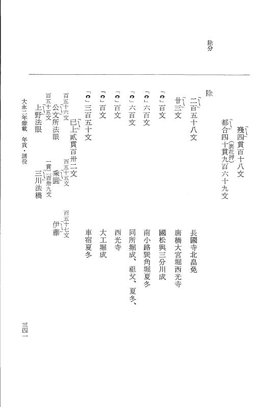 『大日本史料』 9編 18 大永2年雑載 p.341