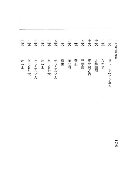 『大日本史料』 10編 12 元亀3年雑載 p.104