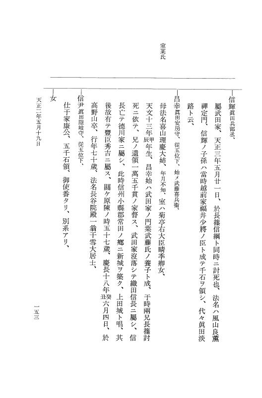 『大日本史料』 10編 22 天正2年4月～6月 p.153