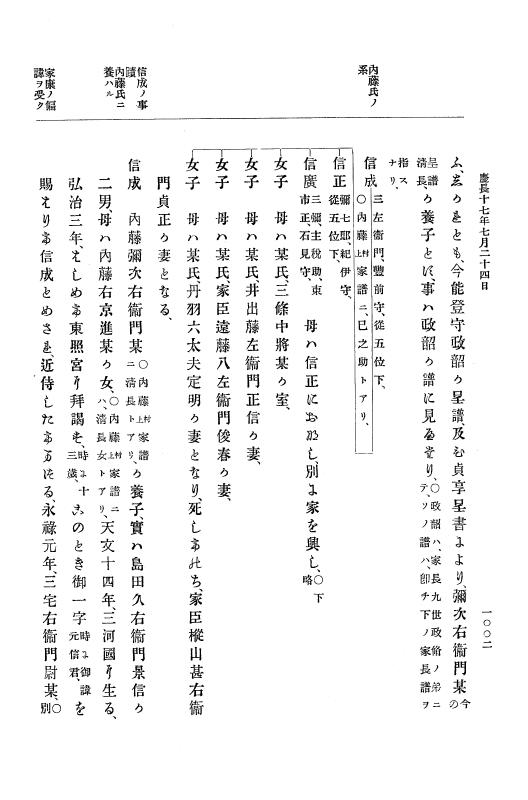 『大日本史料』 12編 9 慶長十六年十一月～同十七年七月 p.1002