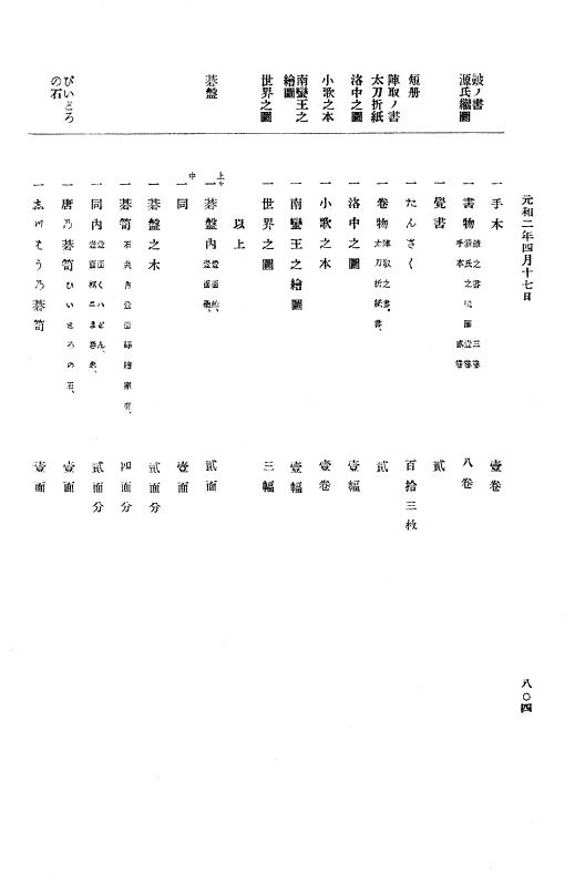 『大日本史料』 12編 24 元和二年二月～同年四月 p.804