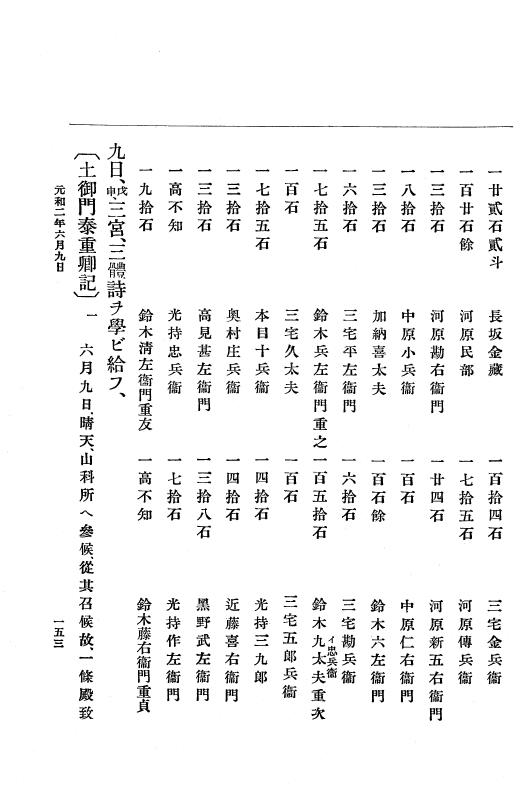 『大日本史料』 12編 25 元和二年五月～同年是歳 p.153