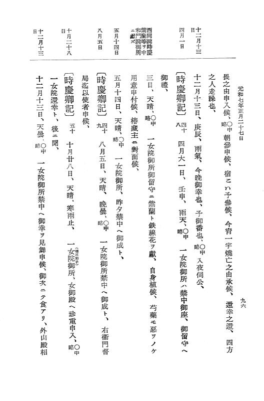 『大日本史料』 12編 37 元和七年正月～同年六月 p.96