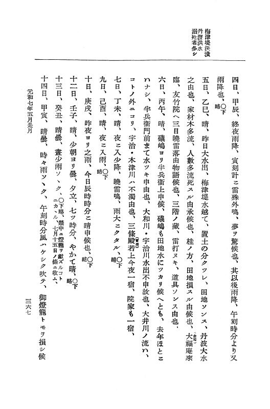 『大日本史料』 12編 37 元和七年正月～同年六月 p.367