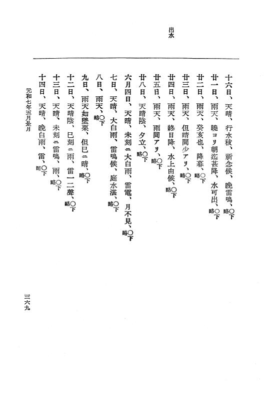 『大日本史料』 12編 37 元和七年正月～同年六月 p.369