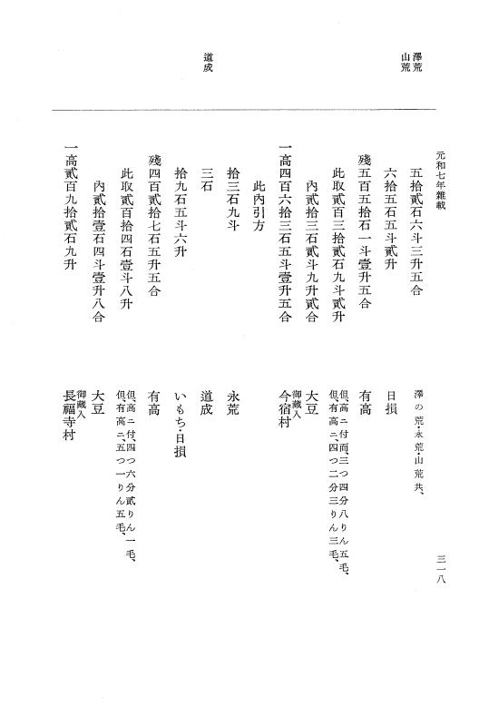『大日本史料』 12編 41 元和七年雑載 p.318