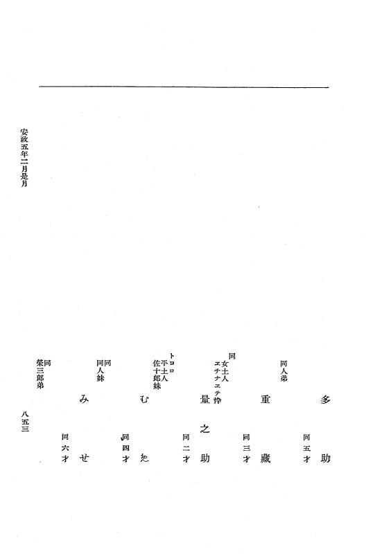 『大日本維新史料 編年之部』 3編 2 安政5年2月 p.853