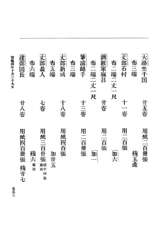 『大日本古文書』 編年文書 6 宝亀元年～同１１年 p.553
