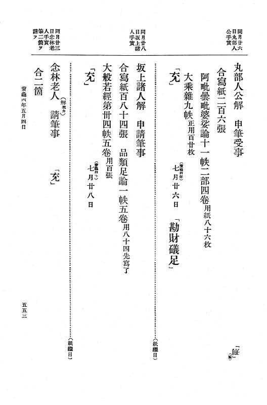 『大日本古文書』 編年文書 21 （追加十五）宝亀３年月欠～同４年５月 p.553