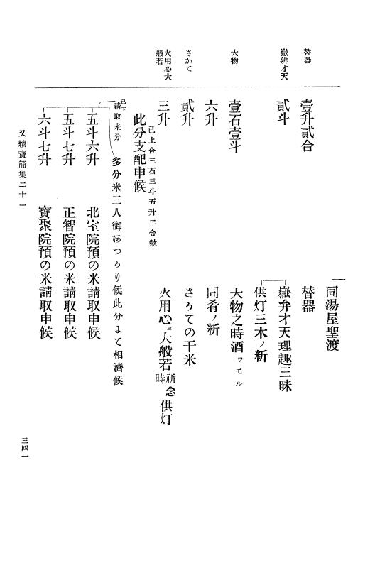 『大日本古文書』 高野山文書 4 高野山文書之四 p.341
