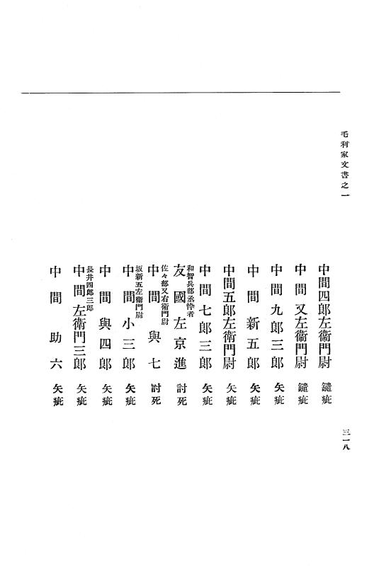 『大日本古文書』 毛利家文書 1 毛利家文書之一 p.318