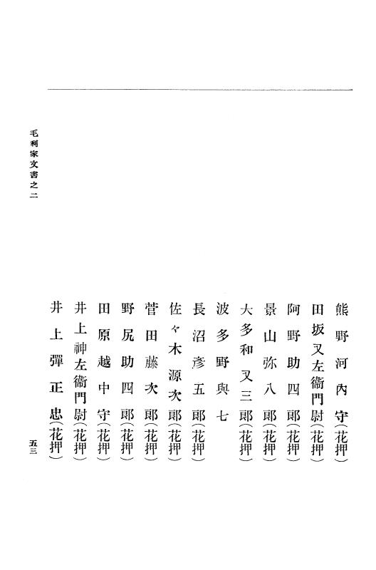 『大日本古文書』 毛利家文書 2 毛利家文書之二 p.53