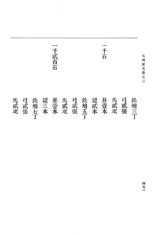 『大日本古文書』 毛利家文書 3 毛利家文書之三 p.452