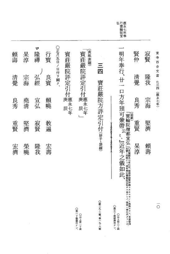 『大日本古文書』 東寺文書 14 東寺文書之十四 p.10