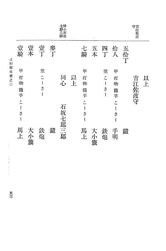 『大日本古文書』 上杉家文書 2 上杉家文書之二 p.53