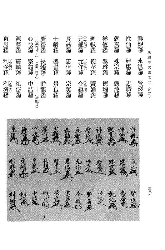 『大日本古文書』 東福寺文書 2 東福寺文書之二 p.384