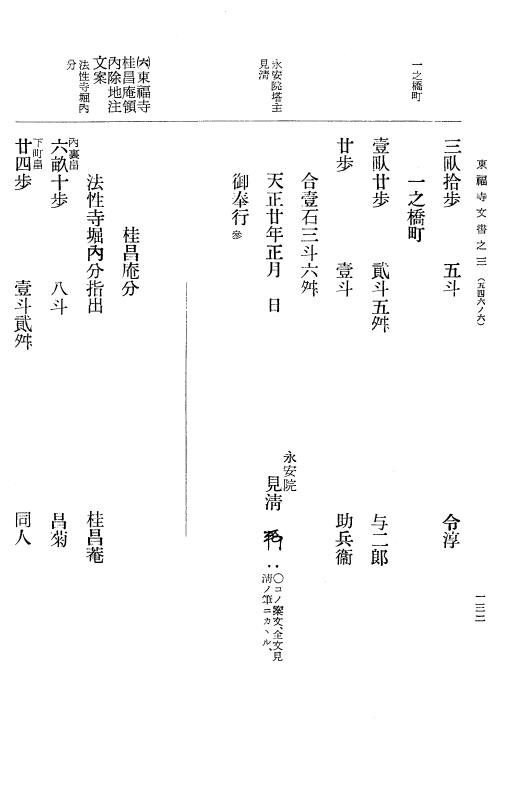 『大日本古文書』 東福寺文書 3 東福寺文書之三 p.132