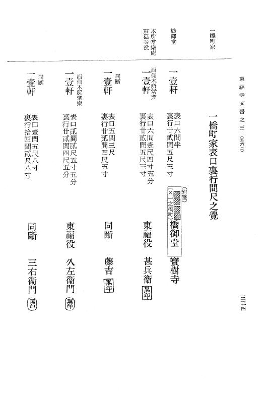 『大日本古文書』 東福寺文書 3 東福寺文書之三 p.334