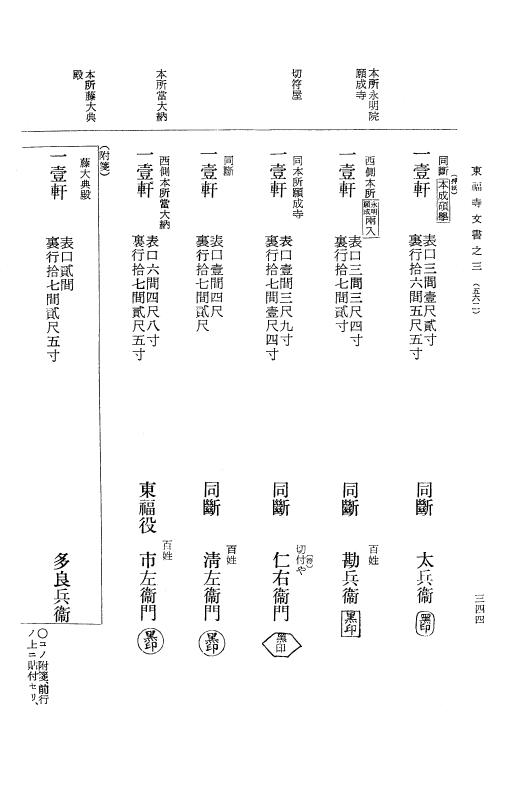 『大日本古文書』 東福寺文書 3 東福寺文書之三 p.344