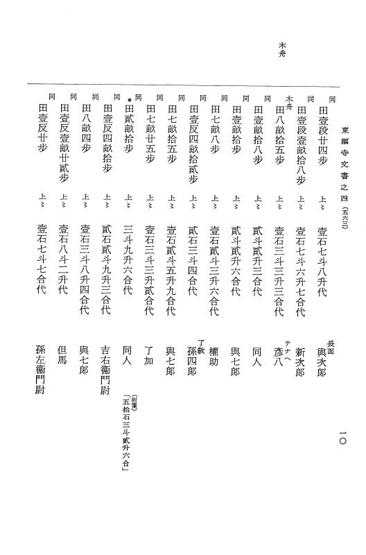 『大日本古文書』 東福寺文書 4 東福寺文書之四 p.10