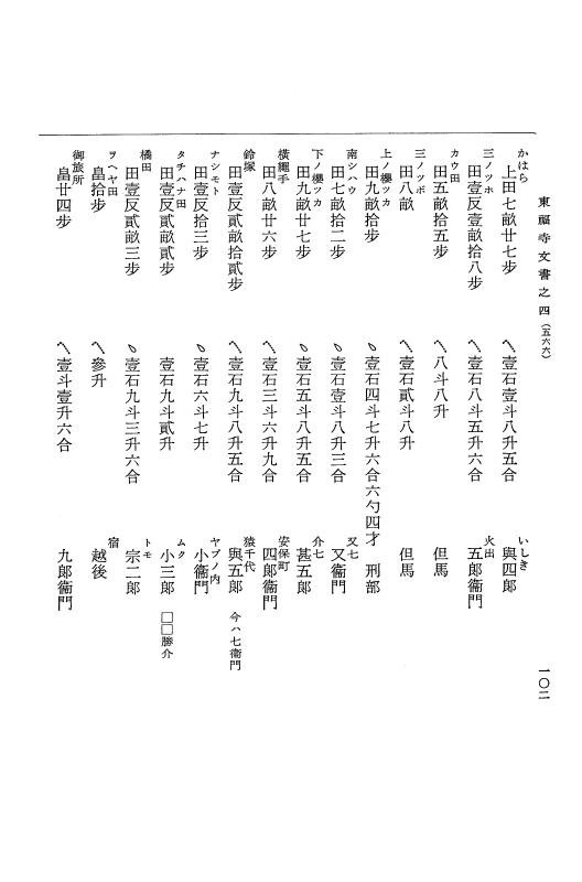 『大日本古文書』 東福寺文書 4 東福寺文書之四 p.102