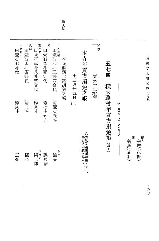 『大日本古文書』 東福寺文書 4 東福寺文書之四 p.200