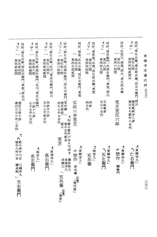 『大日本古文書』 東福寺文書 4 東福寺文書之四 p.232