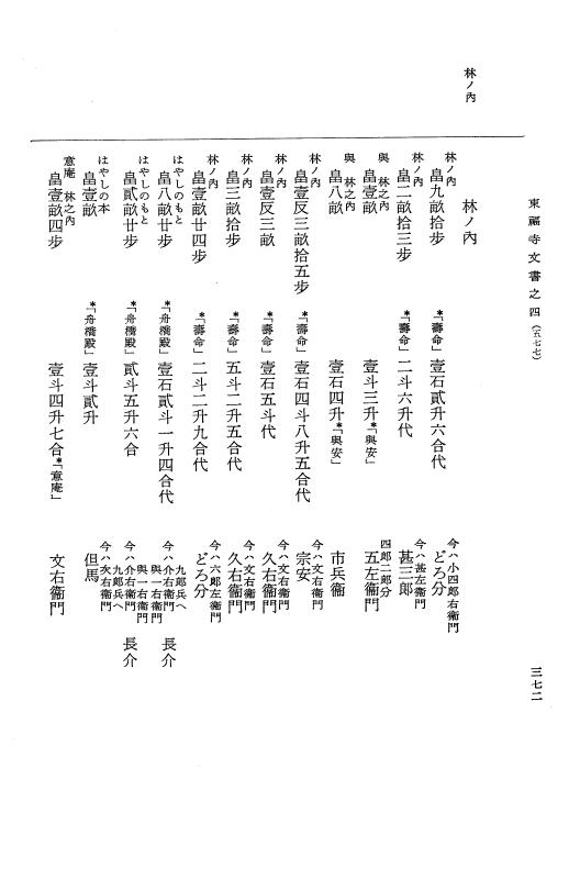 『大日本古文書』 東福寺文書 4 東福寺文書之四 p.372