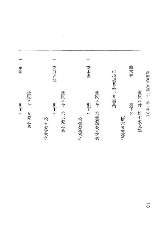 『大日本近世史料』 諸問屋再興調 12 p.10