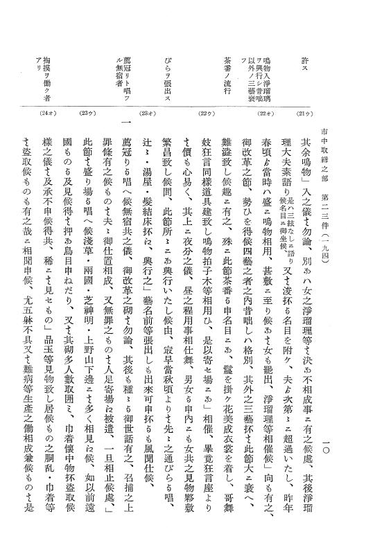 『大日本近世史料』 市中取締類集 2 市中取締之部二 p.10