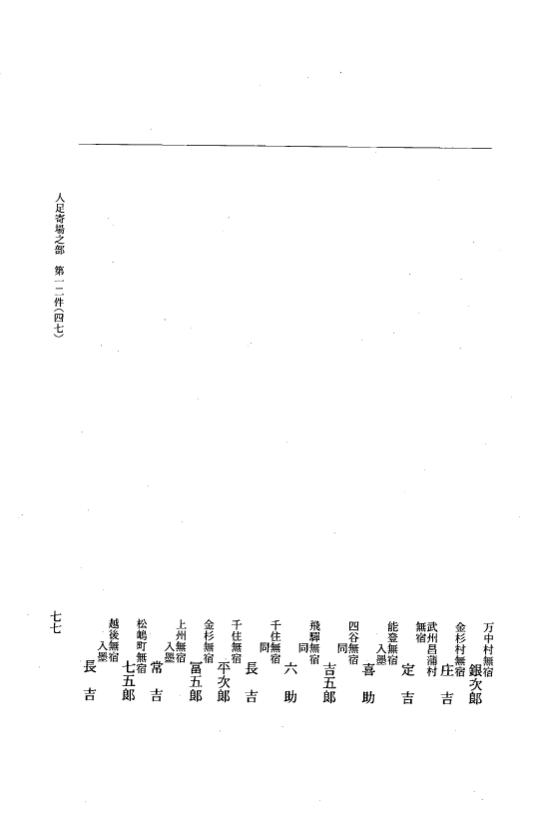 『大日本近世史料』 市中取締類集 27 人足寄場之部他 p.77