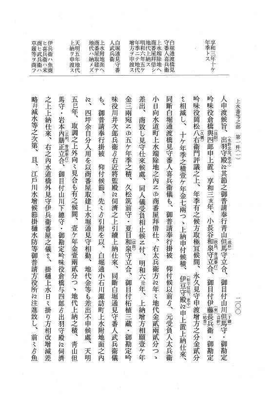 『大日本近世史料』 市中取締類集 28 塗家造調之部他 p.200