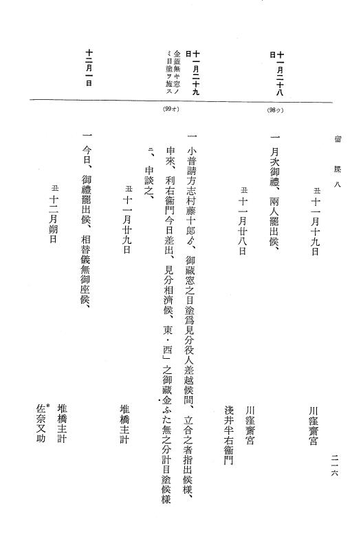 『大日本近世史料』 幕府書物方日記 3 享保５年～同６年・附御文庫始末記 p.216