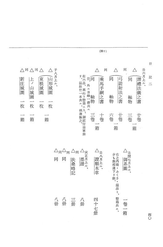 『大日本近世史料』 幕府書物方日記 4 享保７年～同８年 p.40