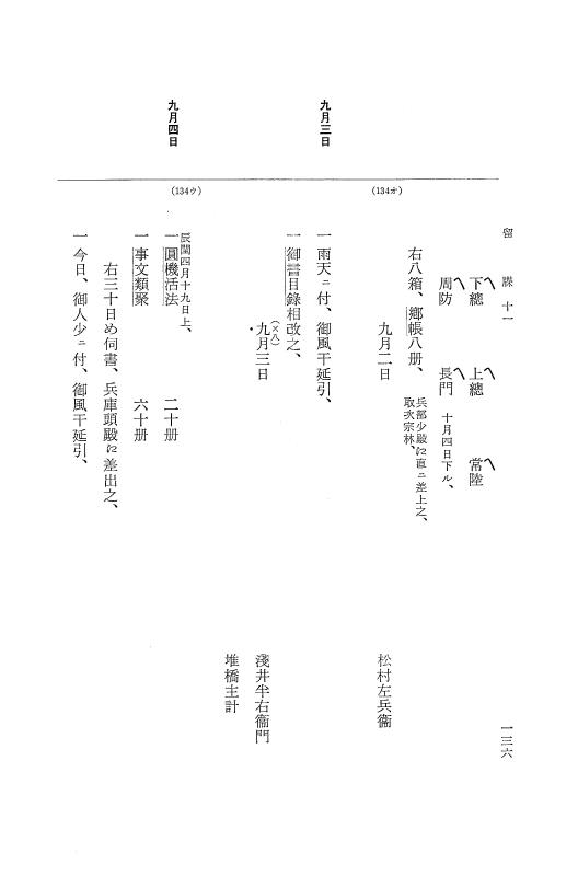 『大日本近世史料』 幕府書物方日記 6 享保１１年～同１２年 p.136