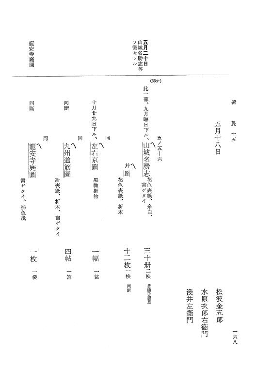 『大日本近世史料』 幕府書物方日記 9 享保１６年 p.167